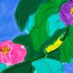 Fiore con cavalletta