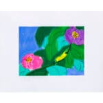 Fiore con cavalletta - immagine 2