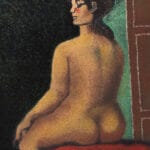 Nudo seduto