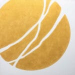 Sole e terra - Quadro moderno astratto