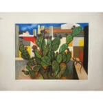 Cactus con lucertola - immagine 2