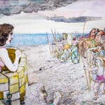 Achille trascina il corpo di Ettore