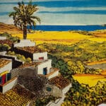 Vecchia palma a Racalmuto