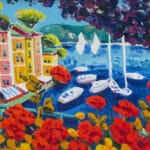 Poesia di luci e fiori intorno a Portofino