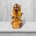 Vaso cilindro giallo - immagine 2