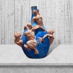 Vaso a goccia blu 02 - immagine 3