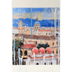 Tramonto incantato sui tetti di Palermo - Stampa su carta - immagine 2
