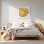 Sole e terra - Quadro moderno astratto - immagine 3