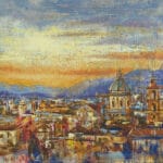 Tramonto sulla città
