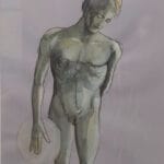 Meta Ermes -  Bozzetto preparatorio