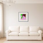 Donna rossa con fiori - immagine 3